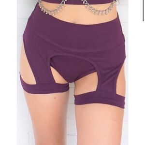 Noralina Freedom Leg Holster Booty Short Set